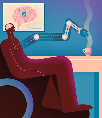 Uniting Computers and Human Brains: A New AI cover